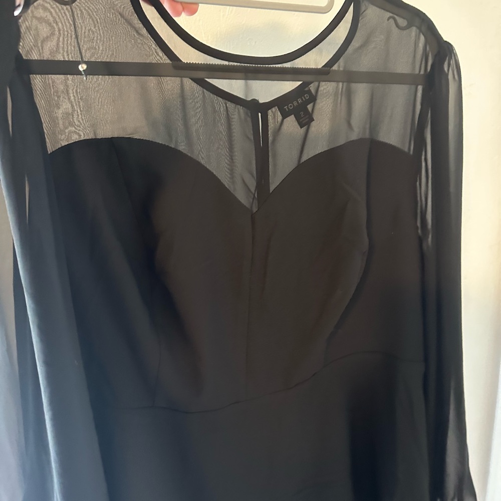 NWOT sexy and sophisticated torrid blouse